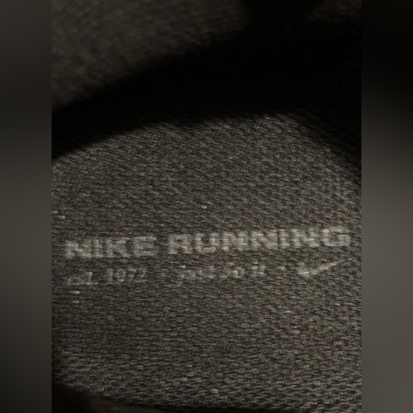 NIKE Pegasus 41 Air Zoom Reactx Black Size 11.5 Shoes - Picture 9 of 13